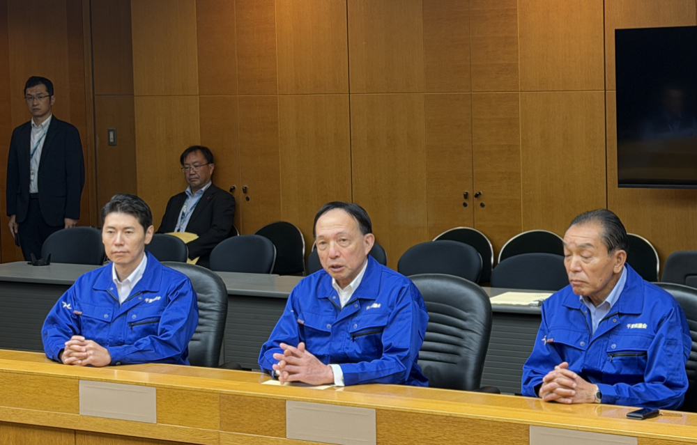 熊谷知事に対し、「令和８年８月千葉豪雨に関する緊急の対応を求める要望書」提出